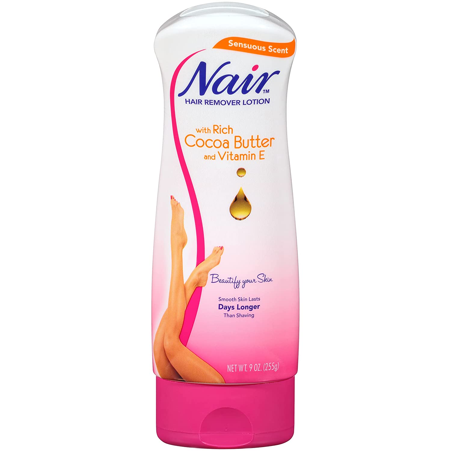 Nair Cocoa Butter Lotion, 9-Ounce Bottle