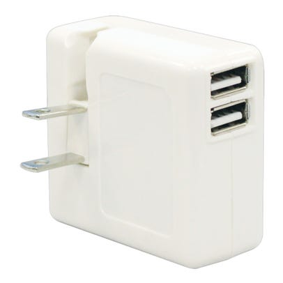 Craig USB Wall Charger with Dual Charging Ports