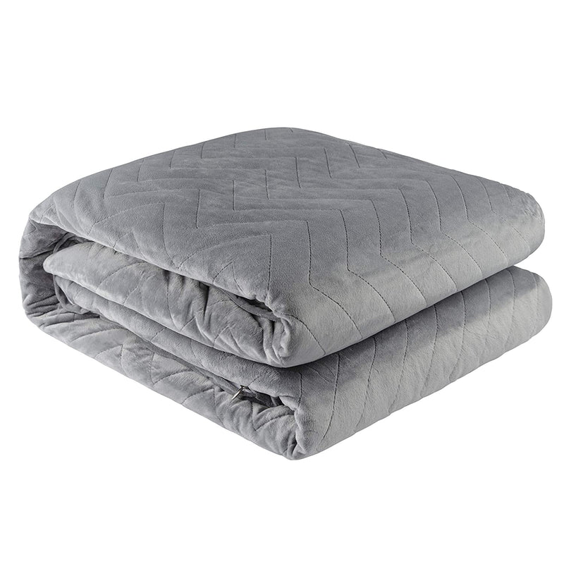 EMBRACE PREMIUM WEIGHTED BLANKET - 41" x 58" 7.5lbs GREY