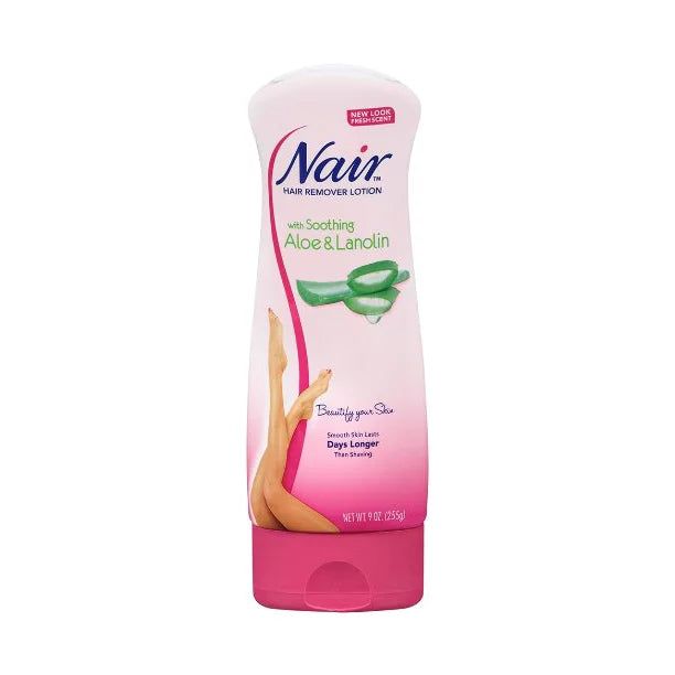 Nair Hair Aloe & Lanolin Hair Removal Lotion - 9.0 OZ