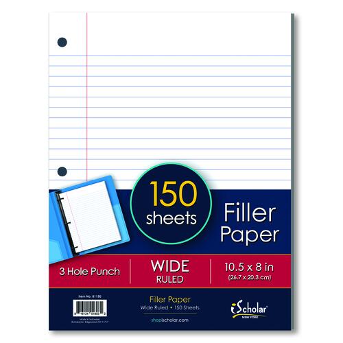 150 Count Wide-Ruled Filler Paper