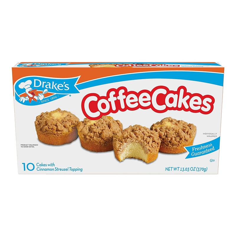 Drake's Coffee Cakes, 10 Count