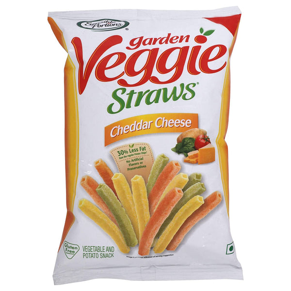 SENSIBLE PORTIONS GARDEN VEGGIE STRAWS - CHEDDAR CHEESE 5 OZ