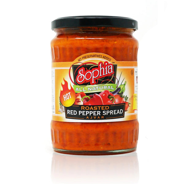 Sophia Ajvar Red Pepper Spread (Hot) 19 OZ