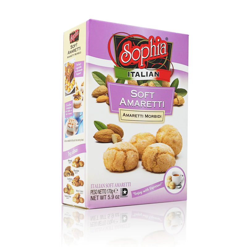 Soft Amaretti Biscotti - Sophia