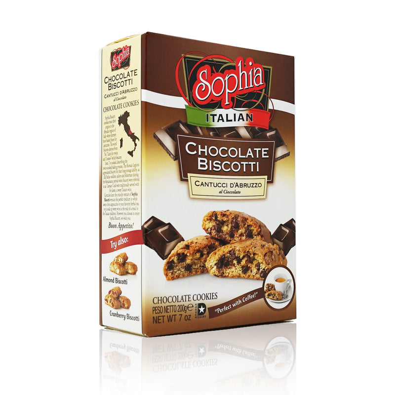 Sophia Biscotti - Chocolate Cantuccini 7OZ