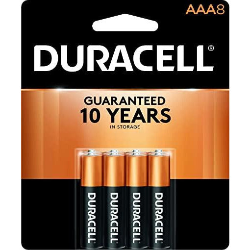 Duracell - CopperTop AAA Alkaline Batteries, 4 count