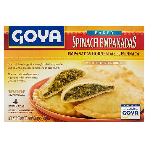 GOYA Baked Spinach and Cheese Empanadas