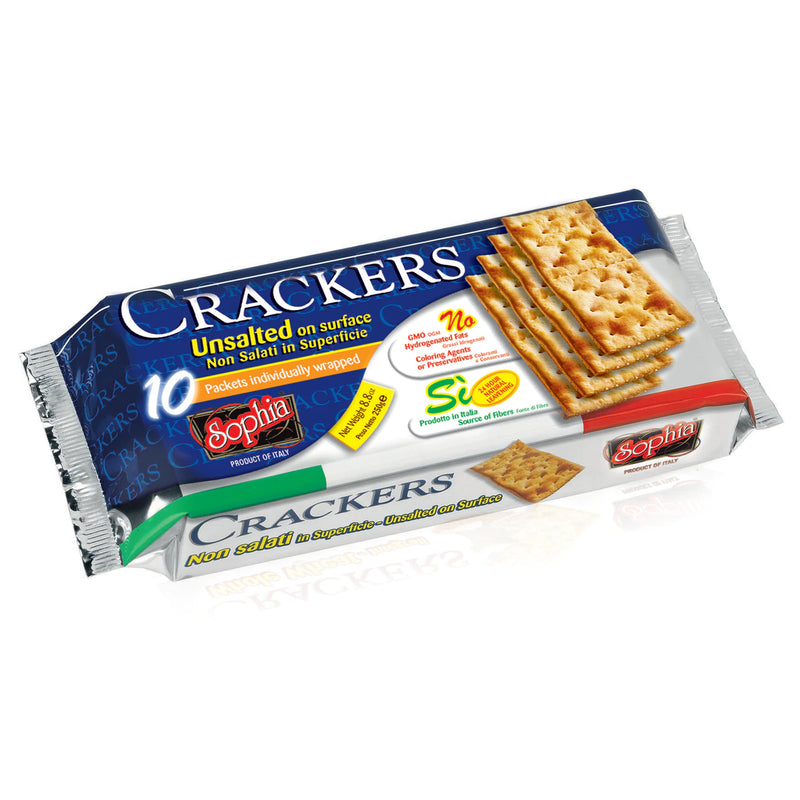 Sophia Crackers Italian - Unsalted  8.8oz