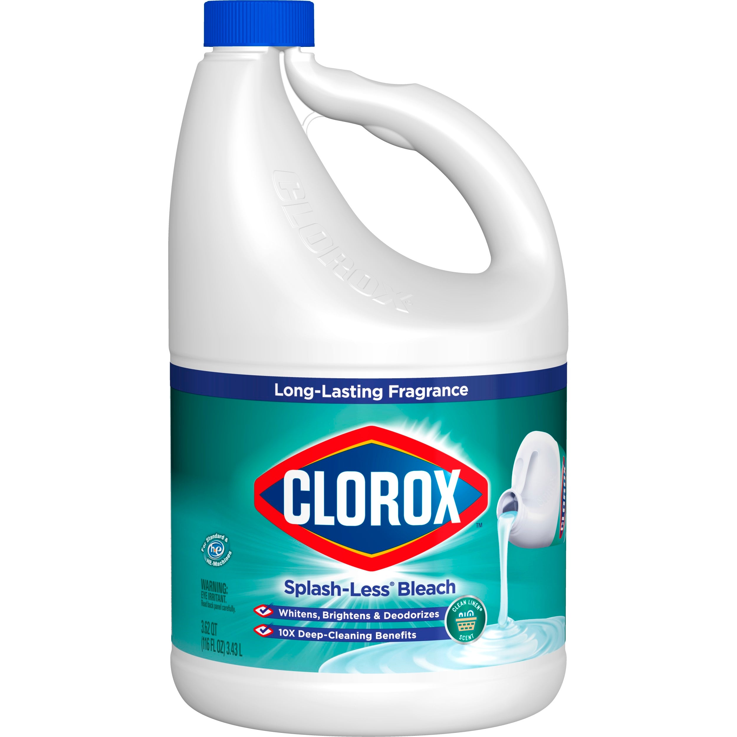 Clorox Liquid Splash-Less Clean Linen Concentrated Bleach