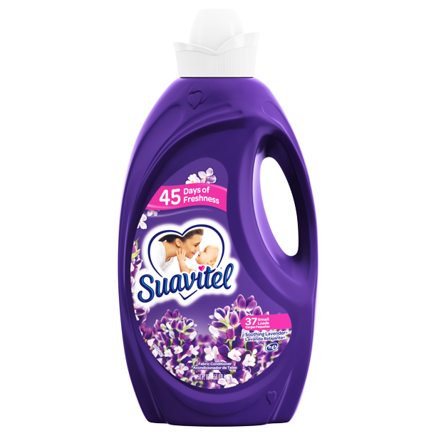 Suavitel Fabric Softener & Fabric Conditioner, Soothing Lavender - 12 OZ Purple