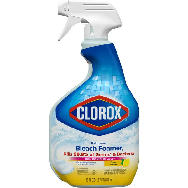 Clorox Bleach Foamer For Bathroom 30 oz