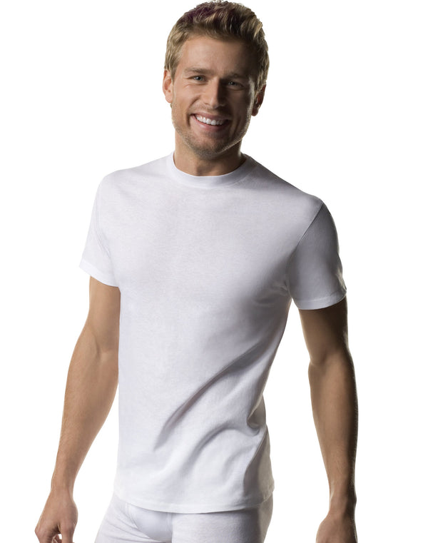 Hanes Men's 3pk Crewneck T-shirts - Large