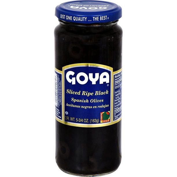 Goya Sliced Black Ripe Olives 5.75 OZ