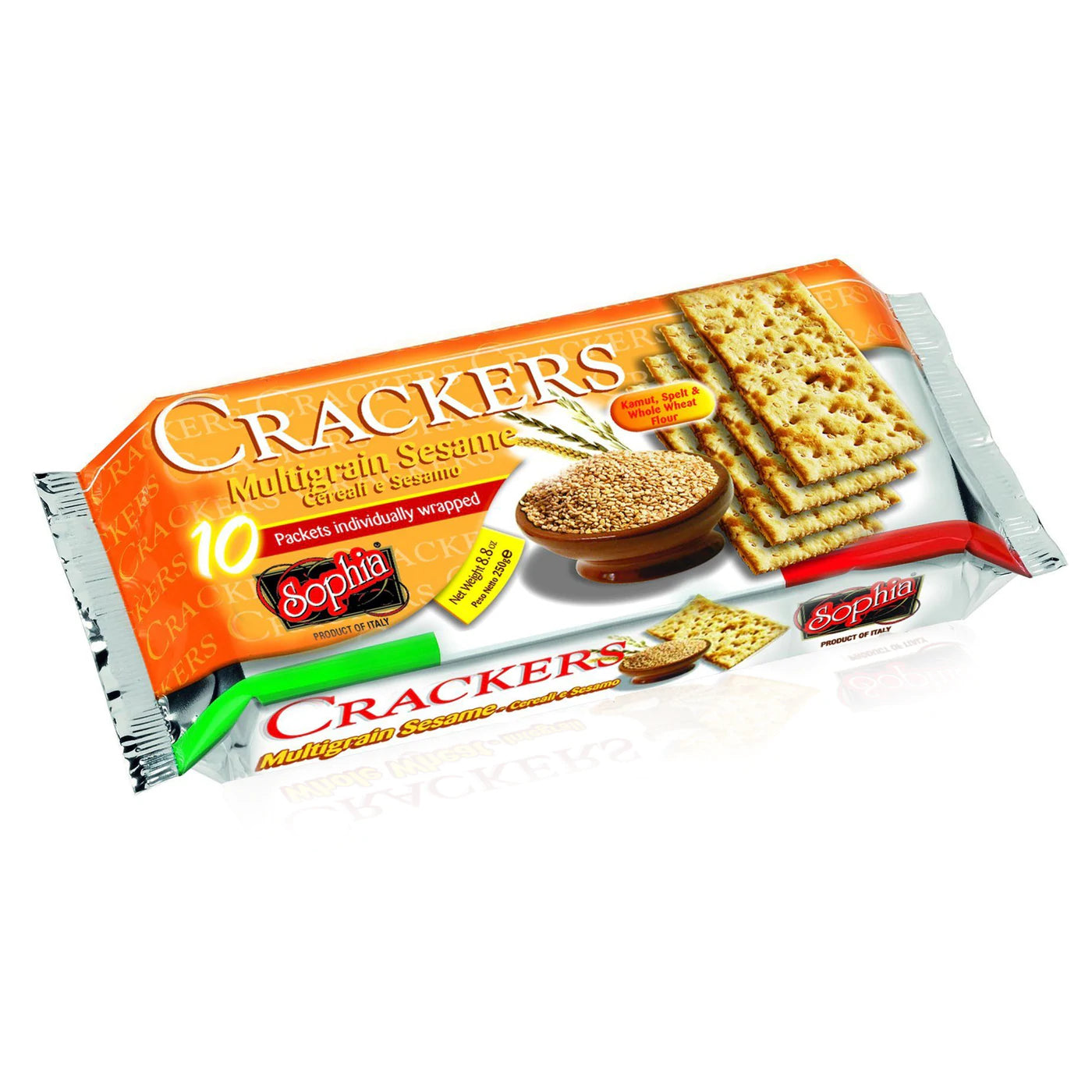 Sophia Sesame Multigrain Crackers  8.8oz